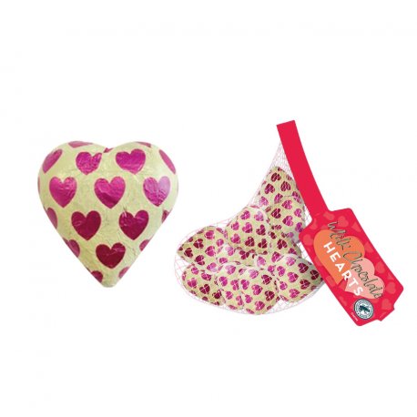 Corazones Chocolate Rojos